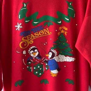 Christmas sweatshirt tunic